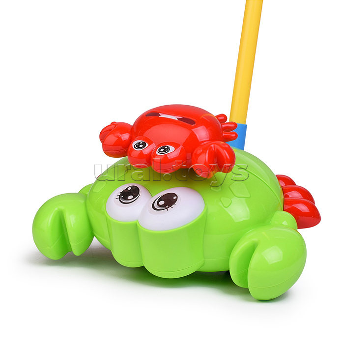 Каталка 0503 "Мама с крабиком" в пакете