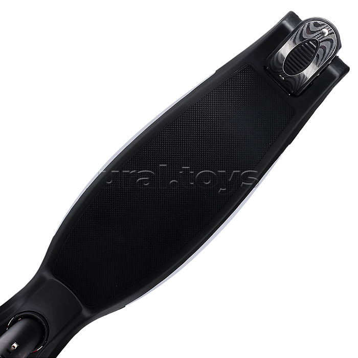 Самокат 3-х колесный ROCKET,колеса PU со светом, ABEC 7, черный