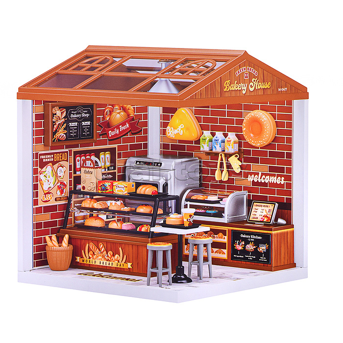 Конструктор "Булочная 3D" в коробке