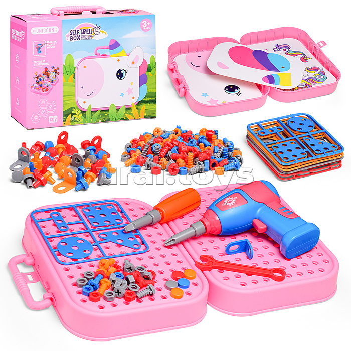 Конструктор "Единорожка" в коробке