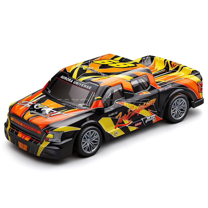 Машина "Горный властелин" р/у, 27 MHz. (свет) в коробке