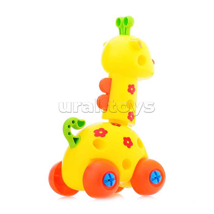 Конструктор "Жираф с цветочками" в пакете