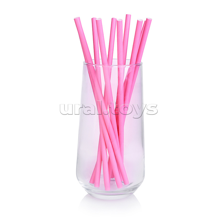 Набор посуды одноразовой "Очаровательный единорог" трубочки (10 шт.)