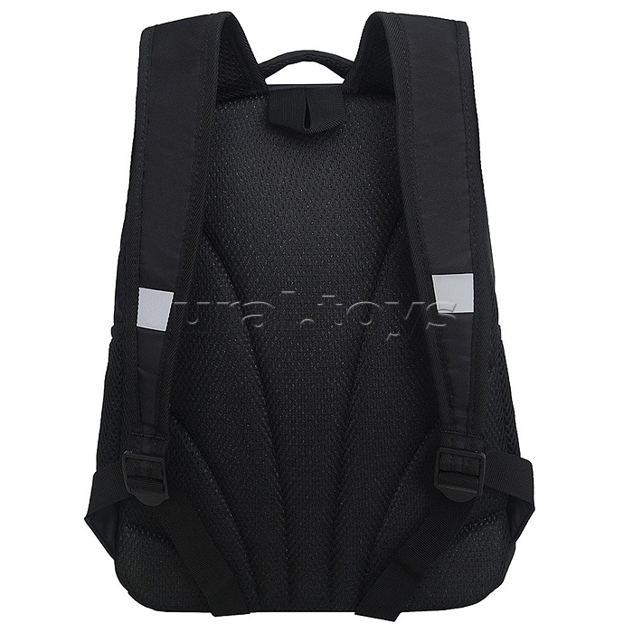 Рюкзак школьный (/1 чёрный - золото)