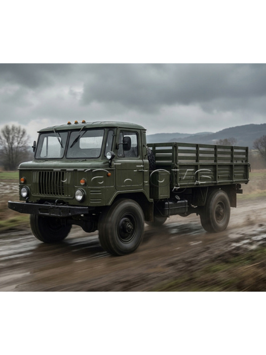 Машина "Военный грузовик" р/у, 27 MHz, в коробке