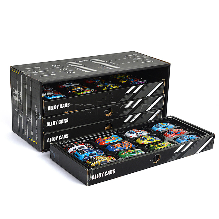 Набор машин "Яркая коллекция" в коробке