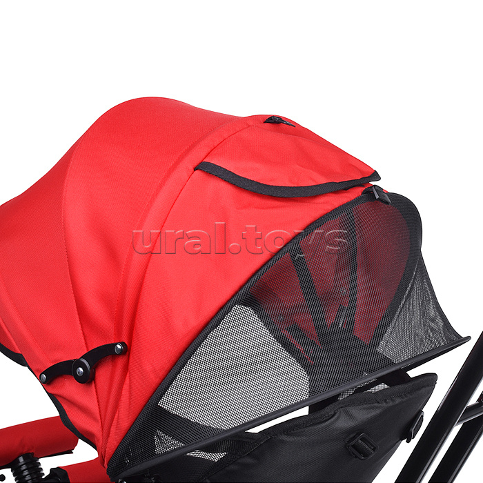 Велосипед трехколесный Rocket Comfort,  колеса EVA 10"/8", цвет красный