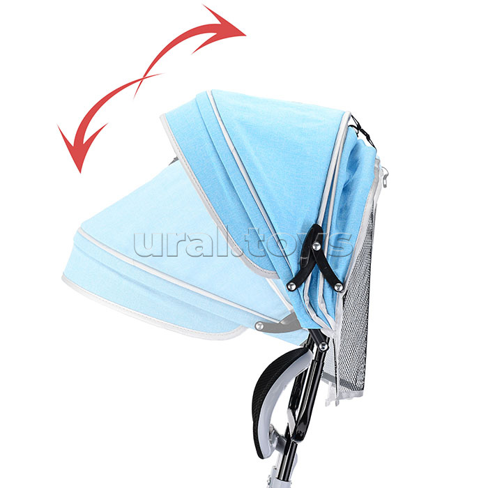 Велосипед 3-х колесный, голубой