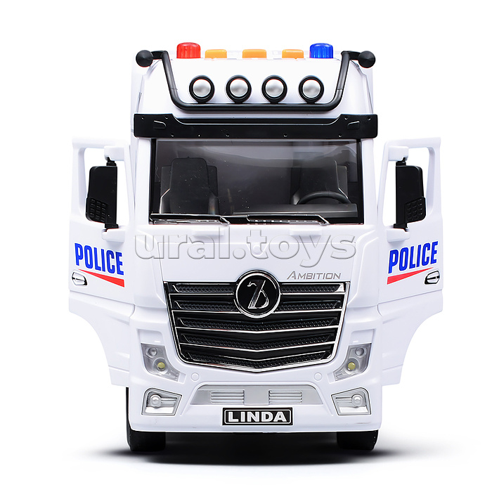 Автовоз "Мини-конвой" в коробке