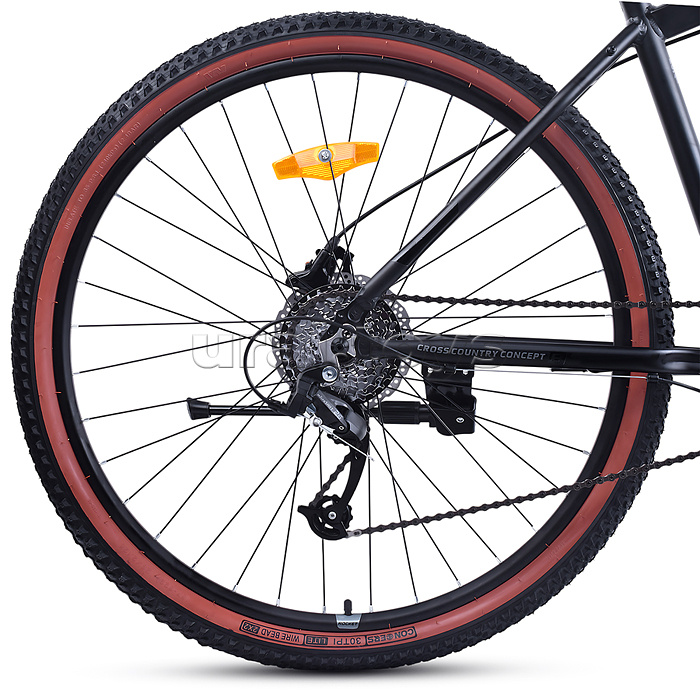 Велосипед 29" Rocket Crater Alloy HD 29, цвет черный, размер 19,5"