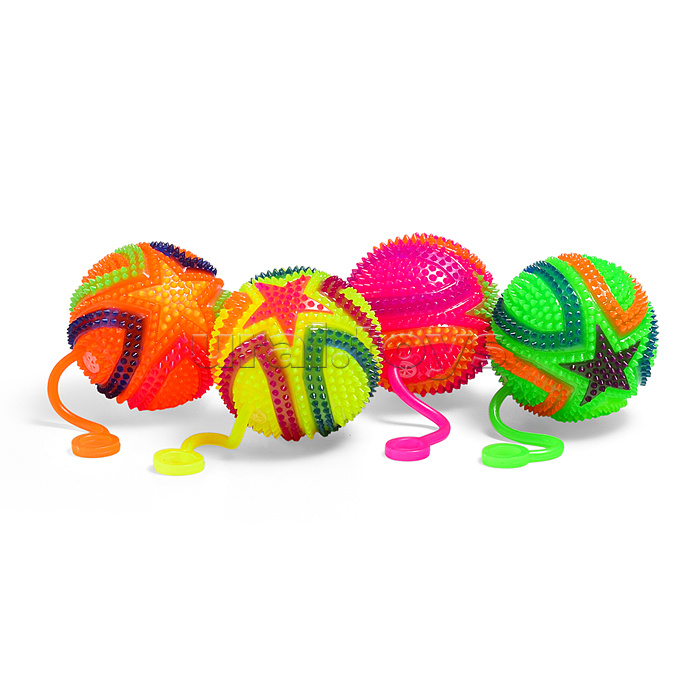 Игрушка-пищалка "Колючая звезда 2" (6,5 см) в коробке