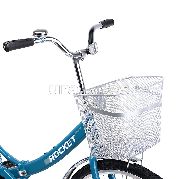 Велосипед 26" Rocket City Fold 26, цвет бирюзовый, размер 19"