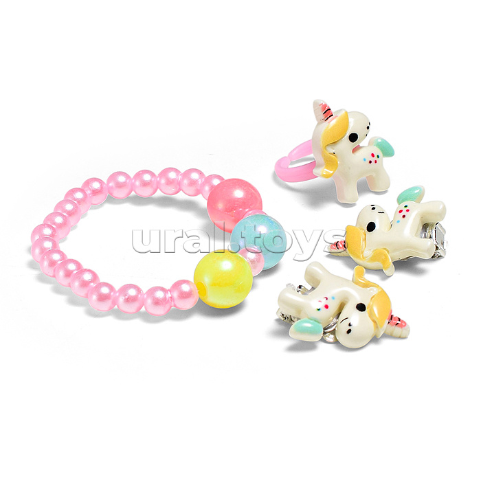 Набор украшений "Единорожка"  в пакете