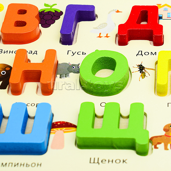 Пазл вкладыш "Алфавит"