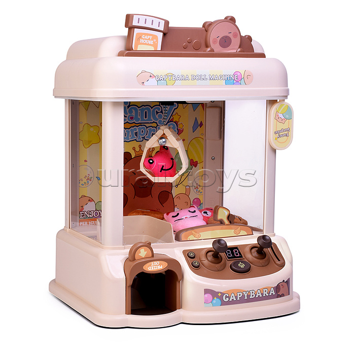 Игра - хваталка "Схвати капибару" в коробке