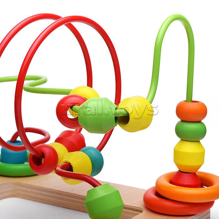 Игра развивающая "Лабиринт и пирамида"