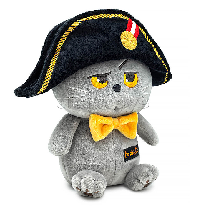 Кот Басик "Наполеон" 16 см