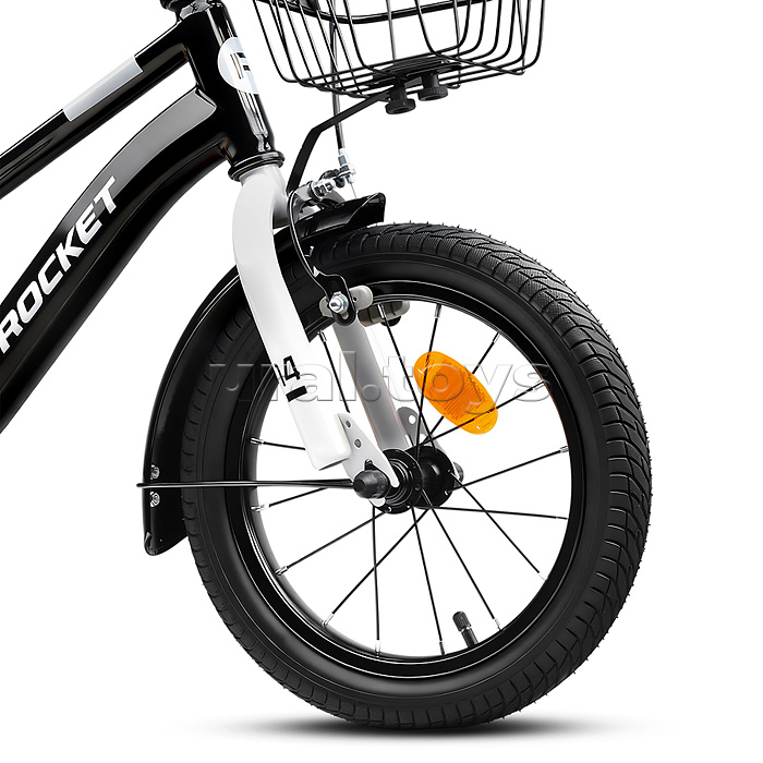 Велосипед 14" Rocket Level, цвет черный