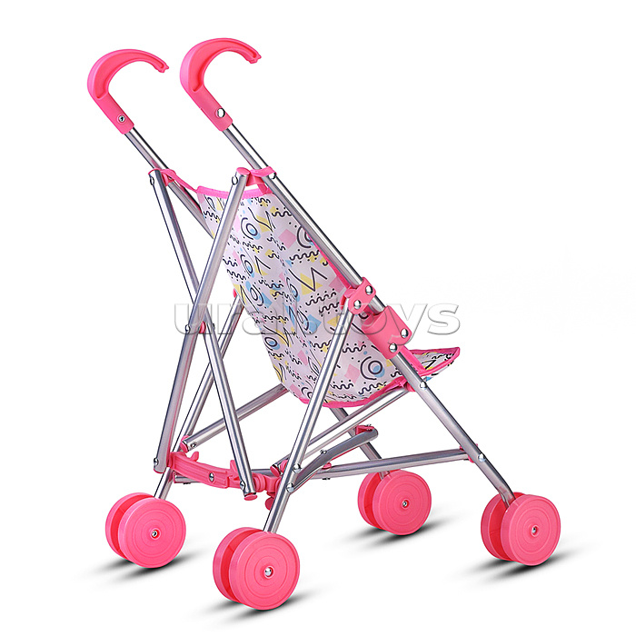 Коляская кукольная трость, металлическая