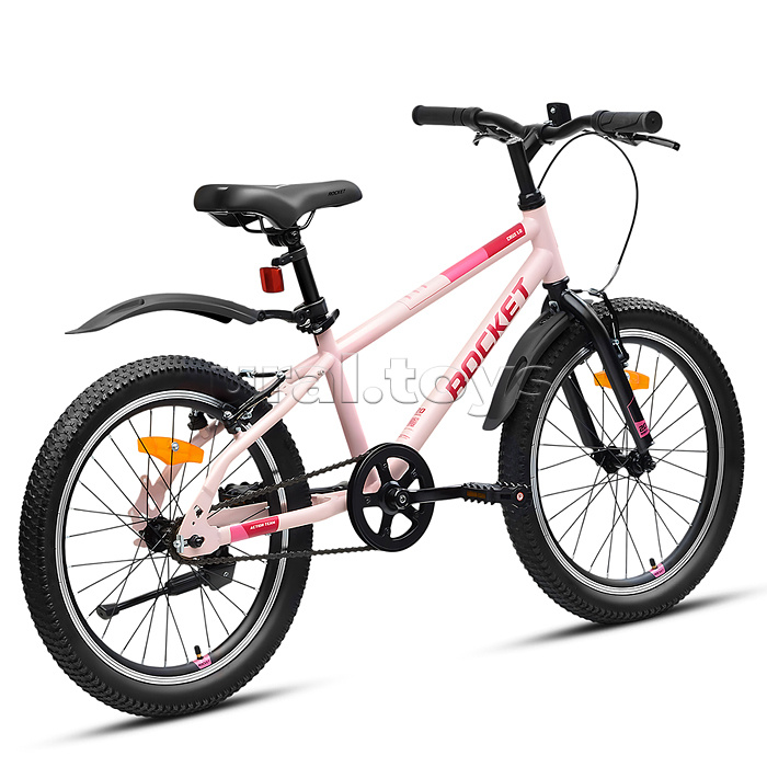 Велосипед 20" Rocket Crux, цвет розовый, размер 11"