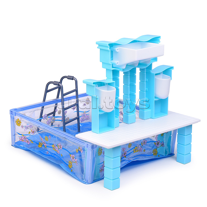 Набор мебели для кукол 2878 "Отпуск" в коробке