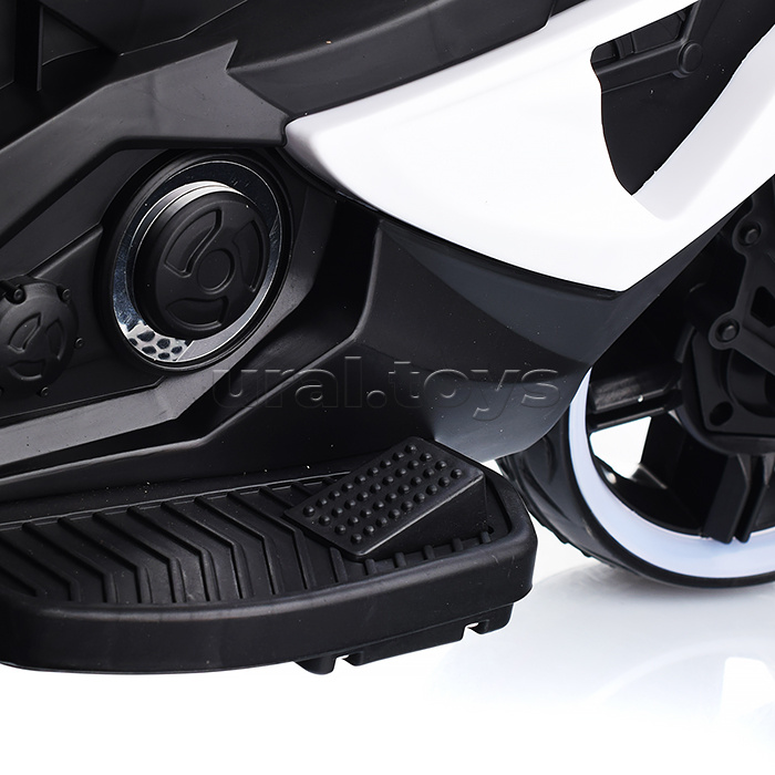 Детский электромотоцикл ROCKET "Байк",1 мотор 20 ВТ, белый