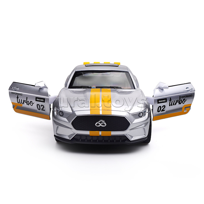 Машина "Гоночный автомобиль" 1:18 (свет, звук) в коробке