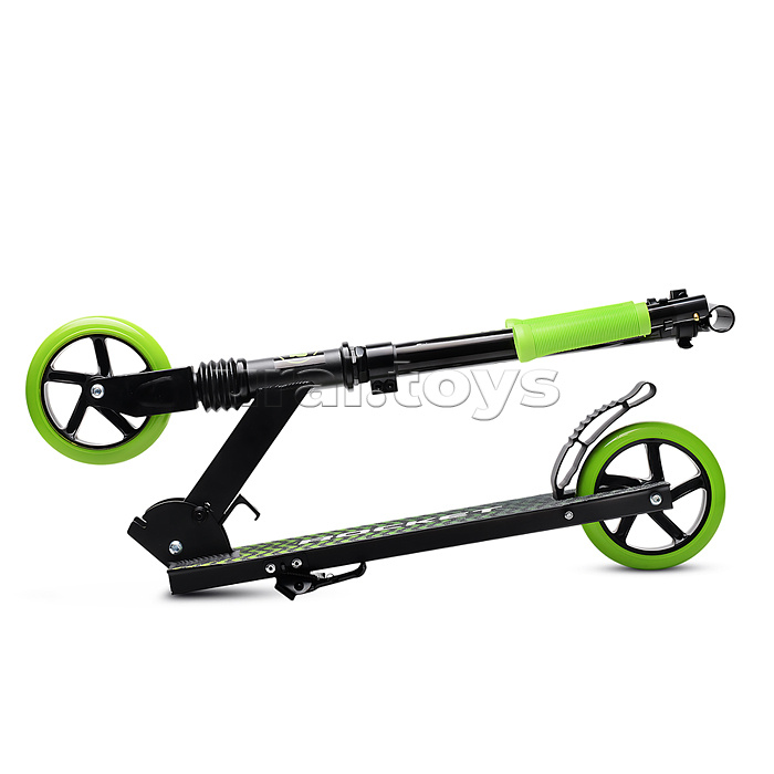 Самокат детский ROCKET, алюминиевый, колеса PU, 145 мм, зелёный