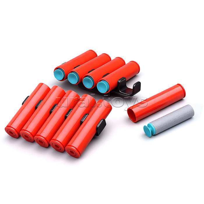 Бластер "Электро-Клык" с полимерными пулями, в коробке