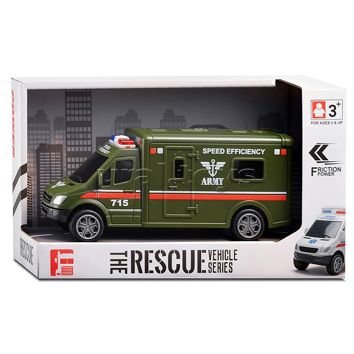 Машина "Экстренная служба" в коробке