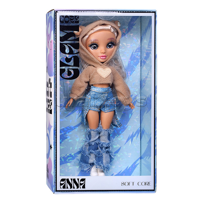 Модная кукла Glam Core, Анна Soft Core, 27 см