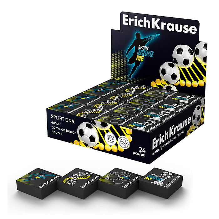 Ластик ErichKrause Sport DNA