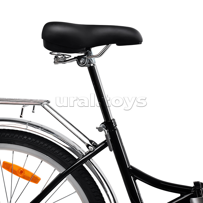 Велосипед 24" Rocket City Fold 24, цвет черный, размер 16"