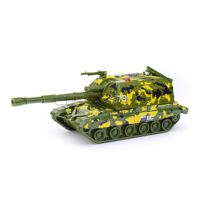 Модель металл МСТА-Гаубица 12 см, (вращается башня, камуф.) инерц. в коробке Модель металл МСТА-Гаубица 12 см, (вращается башня, камуф.) инерц. в коробке