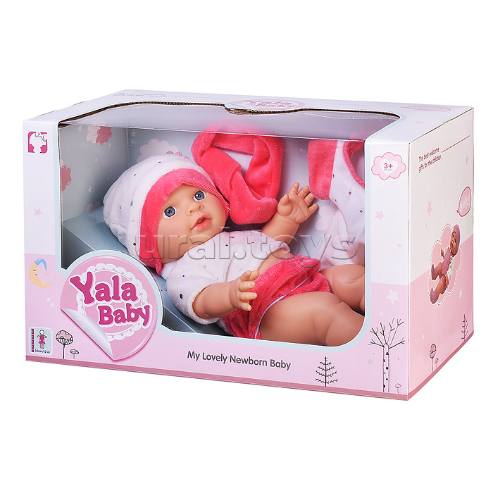 Пупс "Амелия" с аксессуарами, в коробке