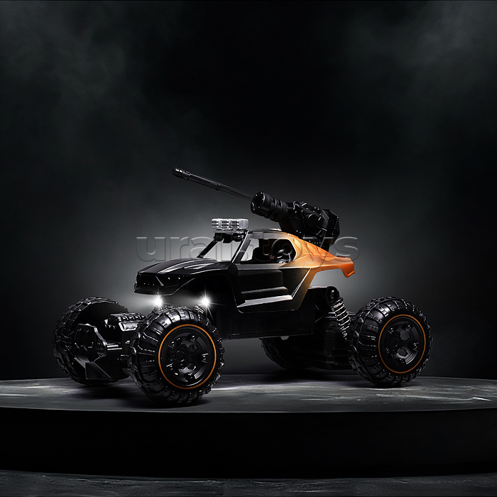 Машина "Багги. Мощный заезд"  стрельба , на р/у27 MHz, в коробке