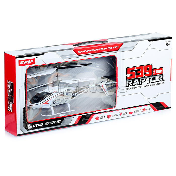Вертолет "Raptor" р/у, в коробке Вертолет "Raptor" р/у, в коробке