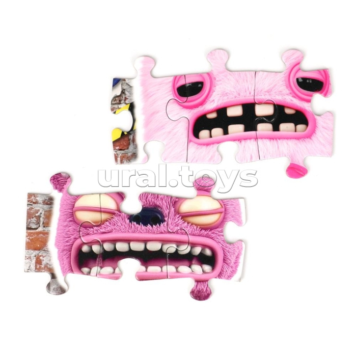 Пазлы 60 "Веселые зубастики" 190х141х35 мм Пазлы 60 "Веселые зубастики" 190х141х35 мм