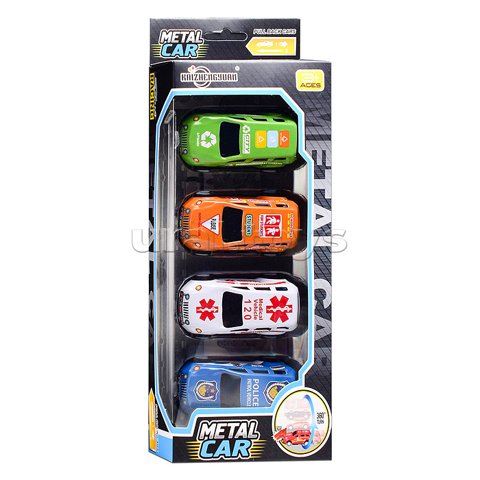 Набор машин "Драйв-коллекция" металл, в коробке