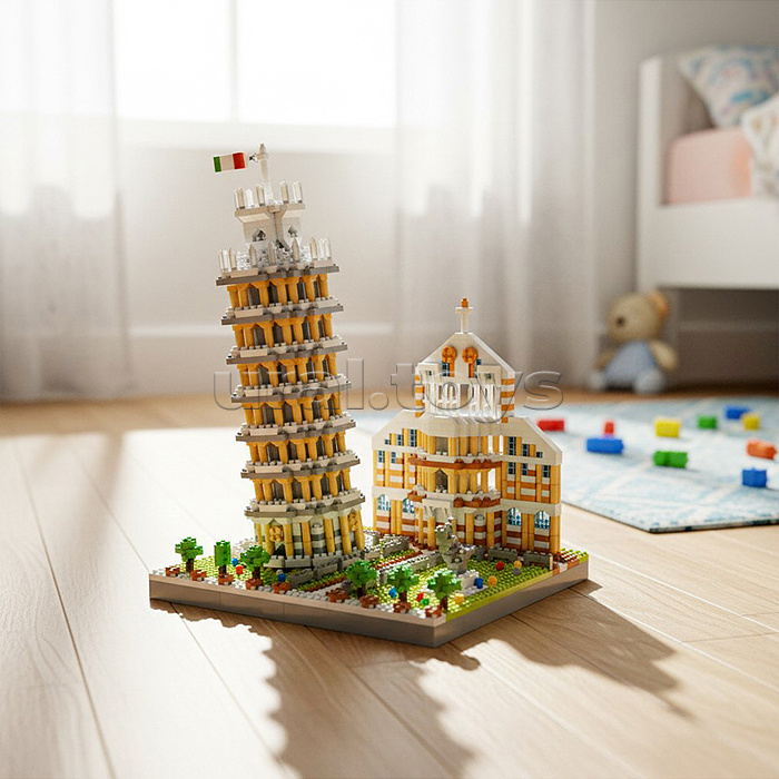 Конструктор "Пизанская башня" 3D, в коробке