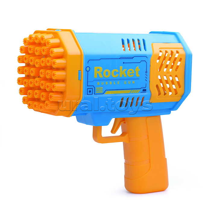 Бластер для пускания мыльных пузырей (40 отверстий) в коробке