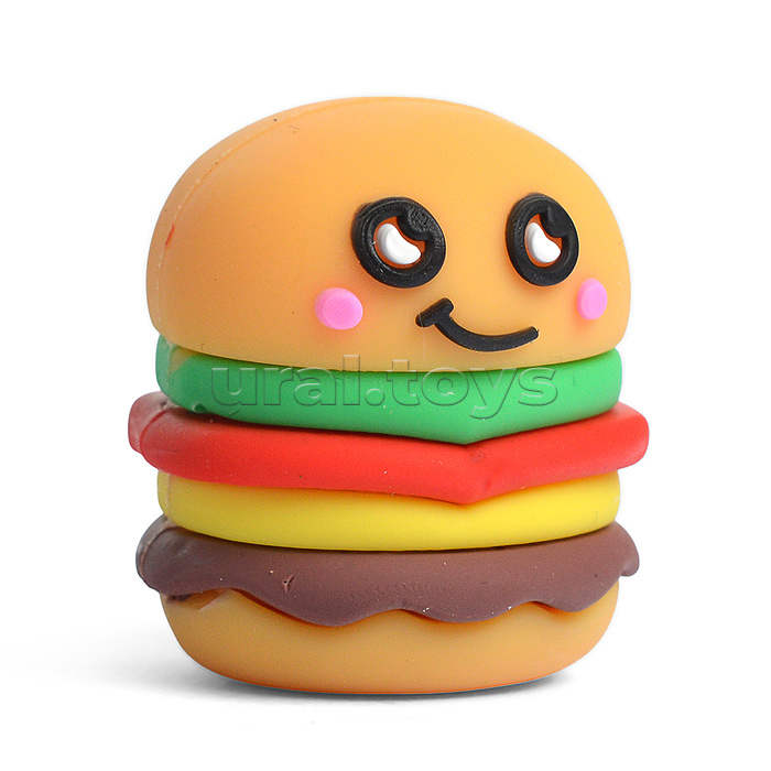 Точилка "Fast food" 3,5х2х1 см, в ассортименте