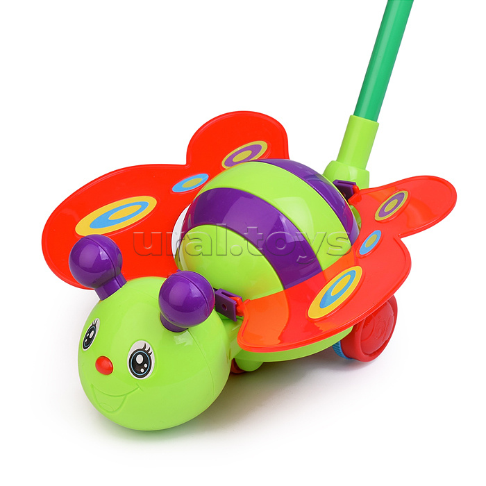 Каталка 0376 "Яркая бабочка" в пакете