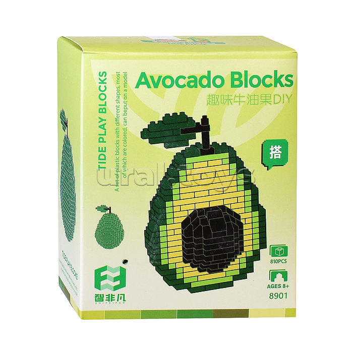 Конструктор "Avocado" (810 дет.) в коробке Конструктор "Avocado" (810 дет.) в коробке