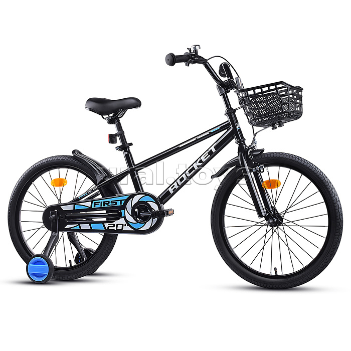 Велосипед 20" Rocket First, цвет черный