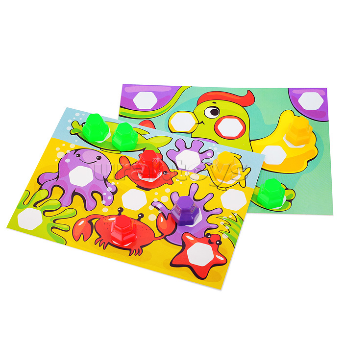Игра настольная "Цвет в цвет" серия Baby Toys Games