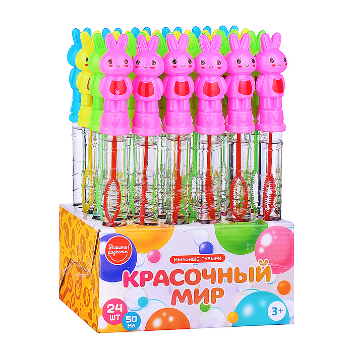Мыльные пузыри "Кролик" 50 мл. Мыльные пузыри "Кролик" 50 мл.
