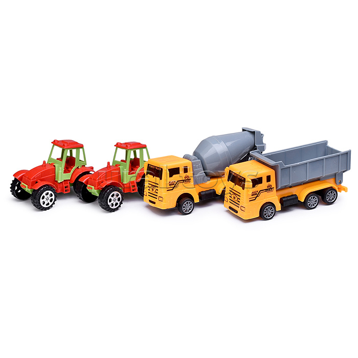 Набор машин "Фермерские работы" в коробке