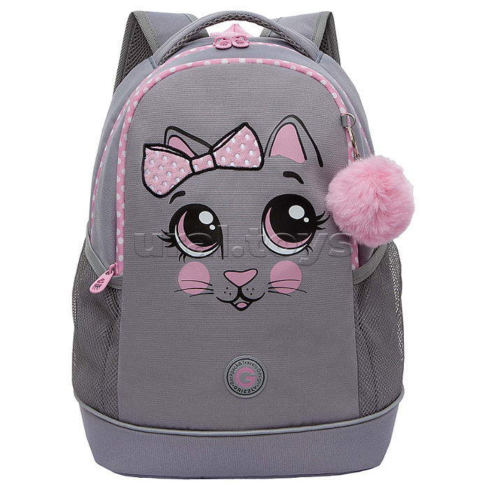 Рюкзак школьный (/1 серый)