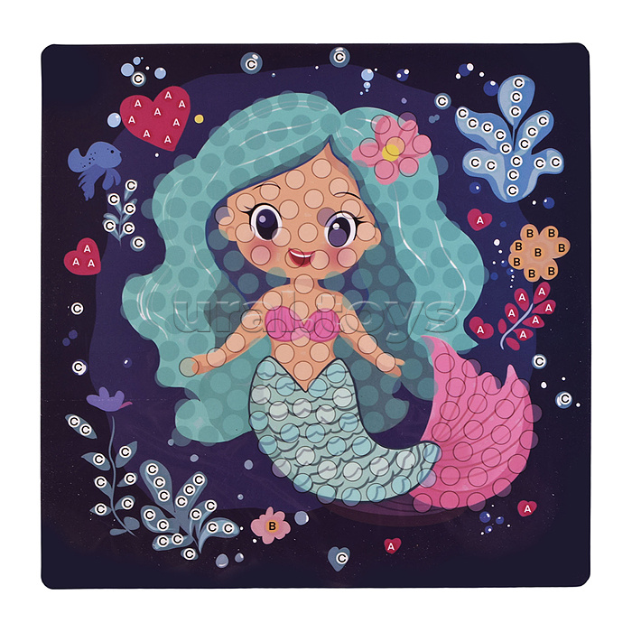 Набор творческая мастерская "Русалка" 20*20 см.